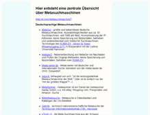 Tablet Screenshot of metasuchmaschine.org